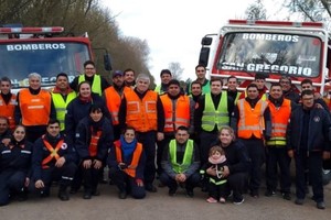 Bomberos de San Gregorio.
