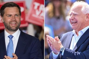 Quién es quién: Vance -novato senador republicano de Ohio- y  Walz -gobernador demócrata de Minnesota en dos mandatos.