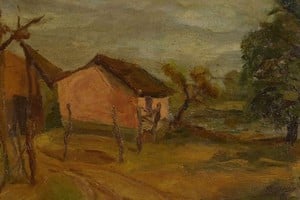 Fragmento de una obra de Ernesto Fertonani. Foto: Archivo El Litoral