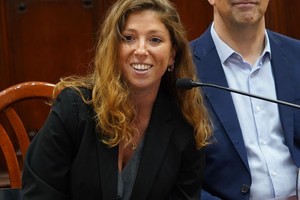 Sofía Galnares, diputada provincial. 