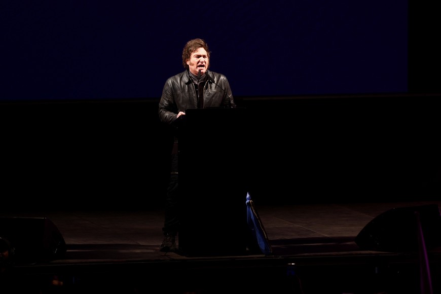 Javier Milei, presidente de la Nación Argentina. Crédito: Matias Baglietto/Reuters