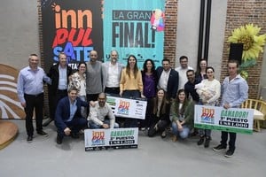 Ganadores de la 5ta. edición del Concurso Innpulsate, que en esta ocasión se llevó a cabo bajo la modalidad de “Edición Coopstartup”.