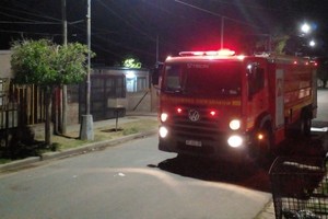 Falleció una mujer de 69 años tras un fuerte incendio en Zona Oeste. Foto: archivo.