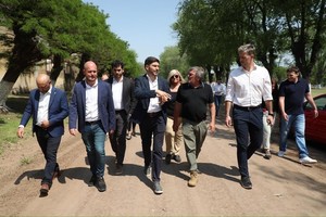 La gira cerró con la visita a Chañar Ladeado, en el predio de Sociedad Rural, en la 52ª Fiesta Provincial y Nacional del Porcino.
Foto: Gentileza