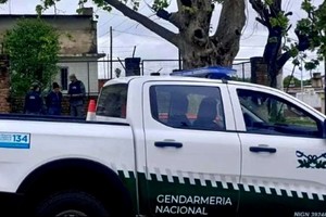 La detención de la presunta “vendedora” de su hija. Gentileza Juan Ignacio Segovia