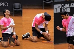 Dura y festejada victoria de La Mojarra en el debut. Foto: AAT