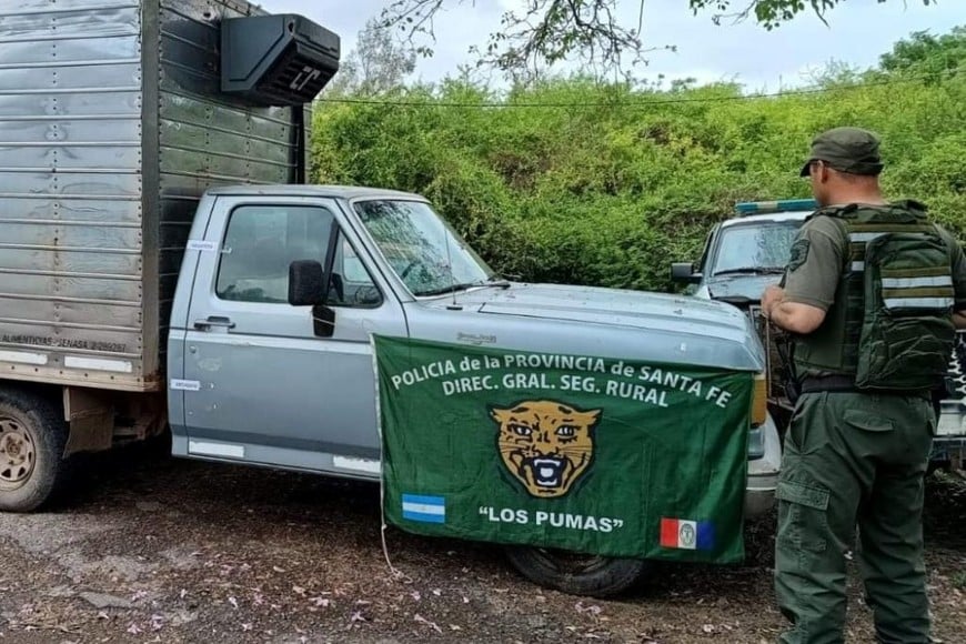 Los detenidos y el vehículo quedaron a disposición de la justicia. Crédito: El Litoral.