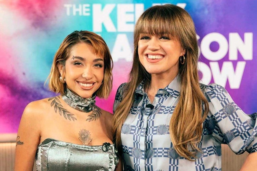 Kelly Clarkson entrevistó a la argentina.