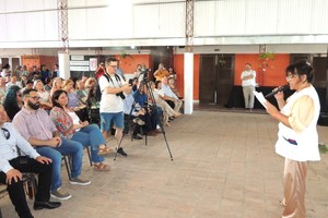 La directora Marcela Rubianes fundamentó la consigna del Congreso en la “Educación ambiental integral con la intención de conocer, valorar y conservar la fauna de la ecorregión”.