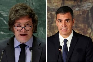 Javier Milei y Pedro Sánchez rompieron diálogo, pero la relación formal entre los países parece haberse sanado. Crédito: Reuters