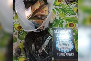 Lo incautado por el personal de Comando Radioeléctrico. 