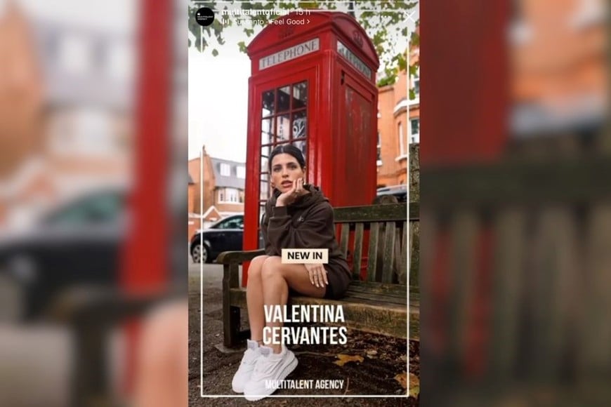 La presentación de Multitalent en su cuenta de Instagram.