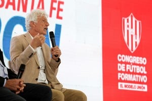 Pekerman durante un congreso celebrado en Unión
