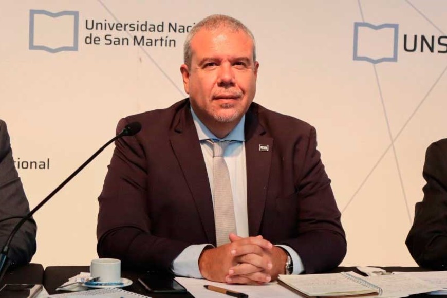 Víctor Moriñigo, presidente del Consejo Interuniversitario Nacional.