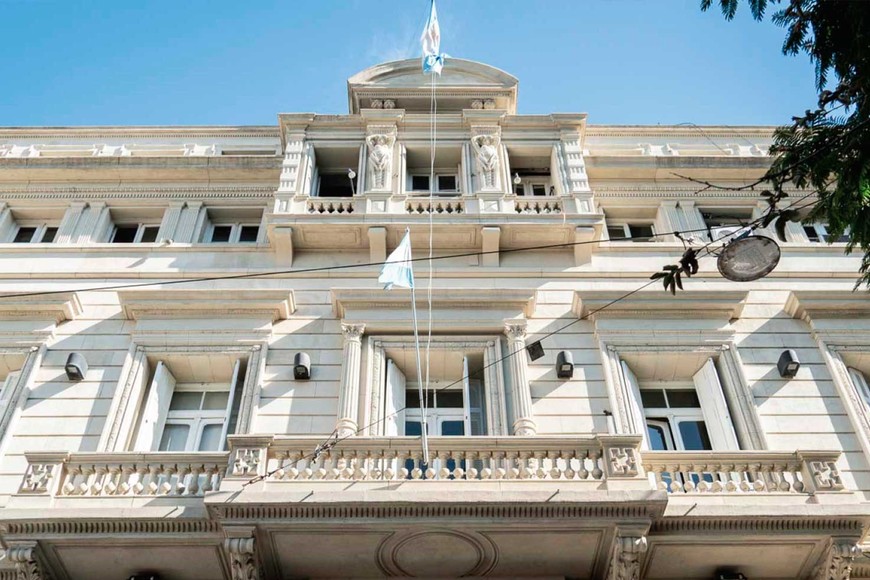 El rectorado de la UBA, en Capital Federal.