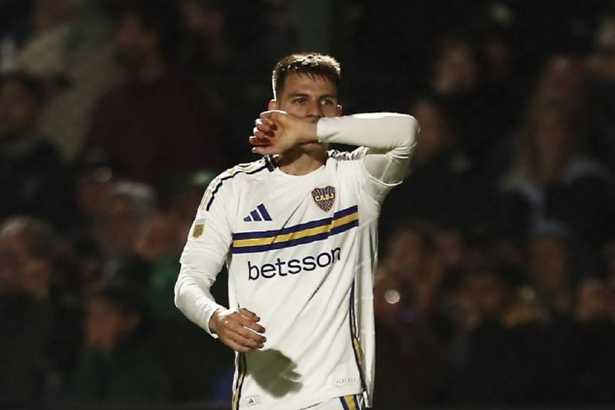 Zenón sentenció el partido con un golazo. Crédito: Prensa Boca