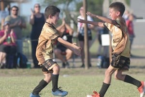 Gol y festejo. Así se vivió cada una de las finales. Foto: Manuel Fabatía.
