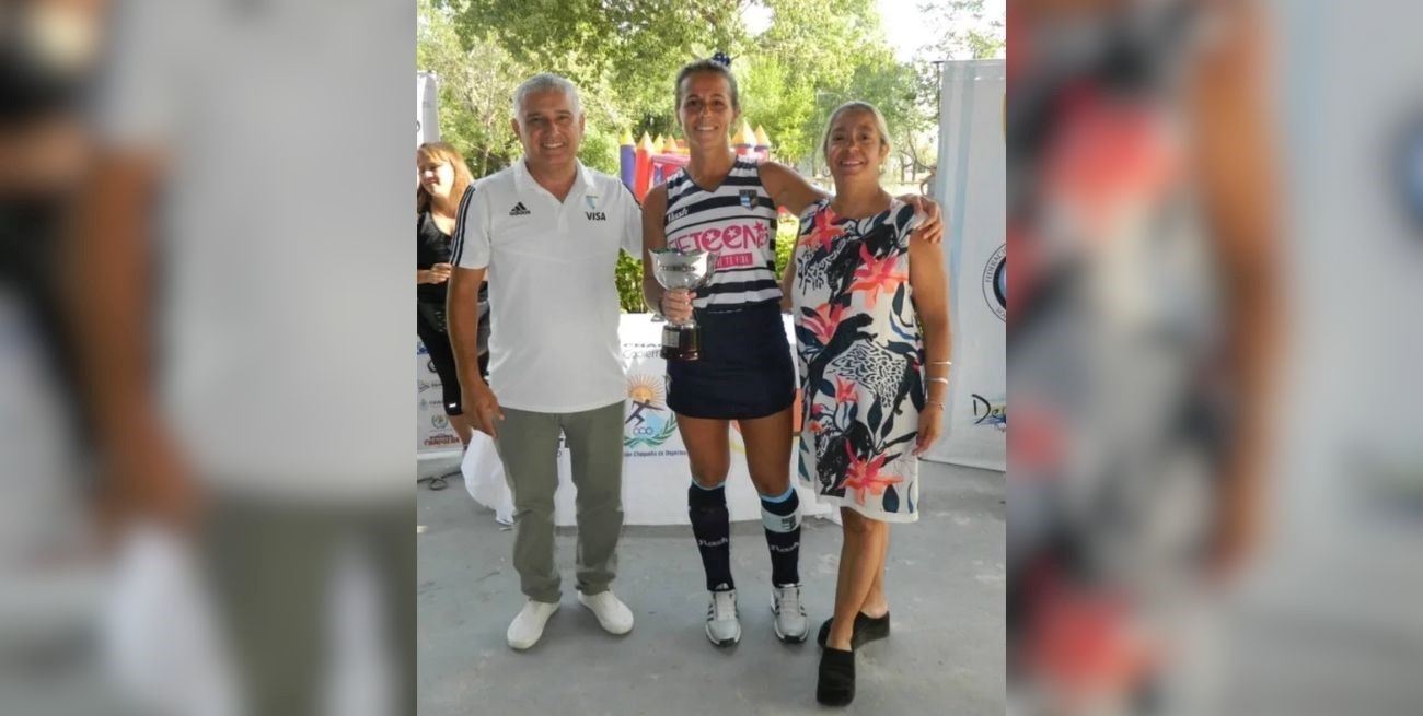 Florencia Villar fue distinguida como figura del Torneo Regional A disputado durante el 2023. Gentileza.