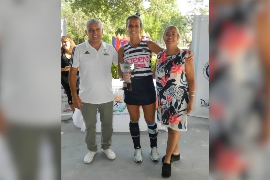 Florencia Villar fue distinguida como figura del Torneo Regional A disputado durante el 2023. Gentileza.