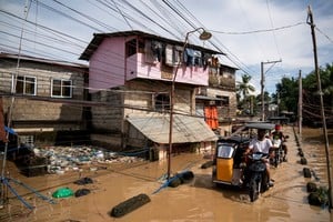 El tifón Man-yi dejó destrucción a su paso.
REUTERS/Lisa Marie David