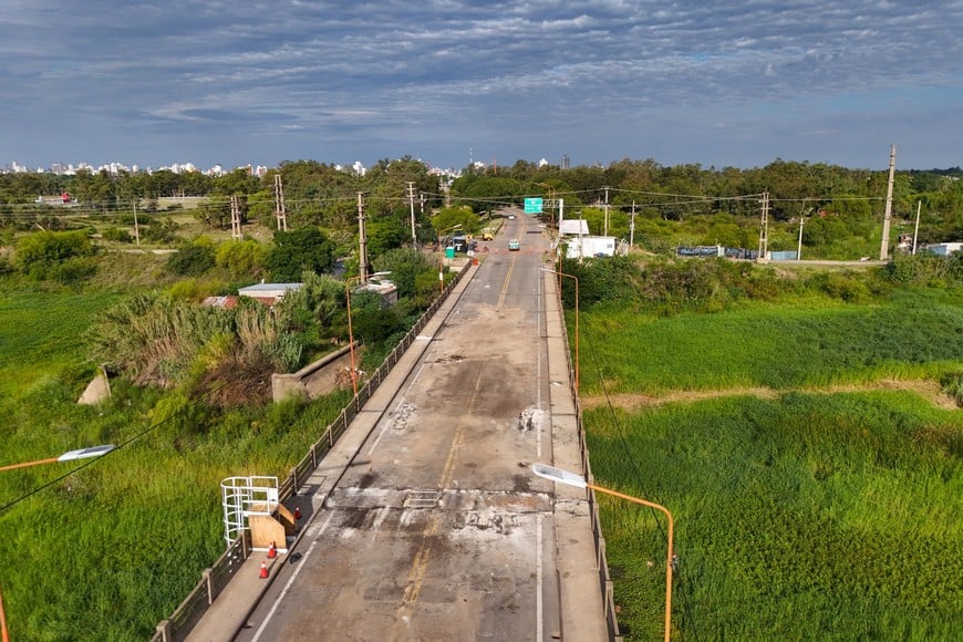 La reparación permitirá que se vuelva a utilizar el viaducto. Se continuará trabajando con tareas preventivas en una cuarta junta. Crédito: Fernando Nicola
