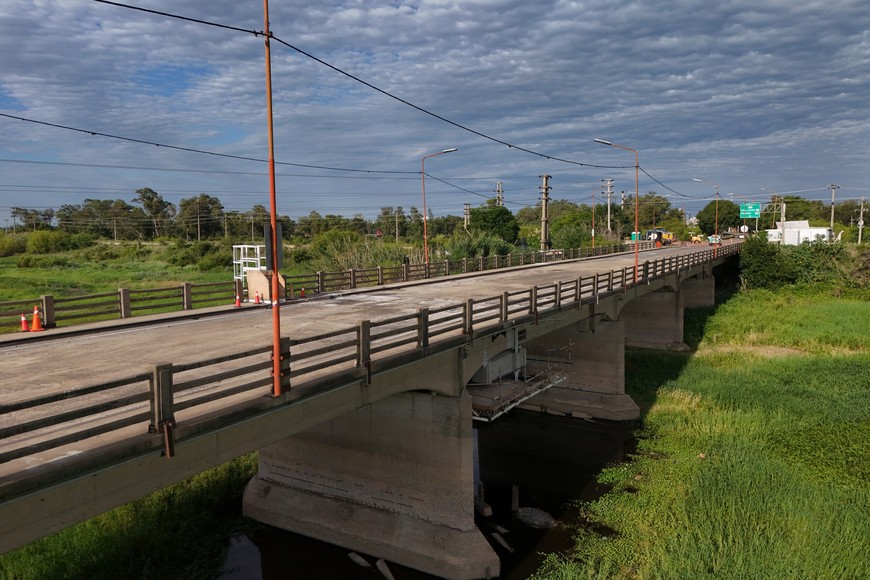Puente carretero Santa Fe-Santo Tomé. Foto: Fernando Nicola