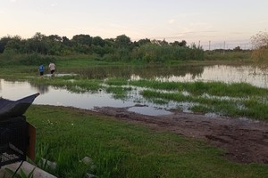 El barrio no solo está inundando, sino que ya se formó una especie de laguna donde se juntan ranas, sapos, serpientes y otro tipo de animales que generan malestar y miedo entre los vecinos.