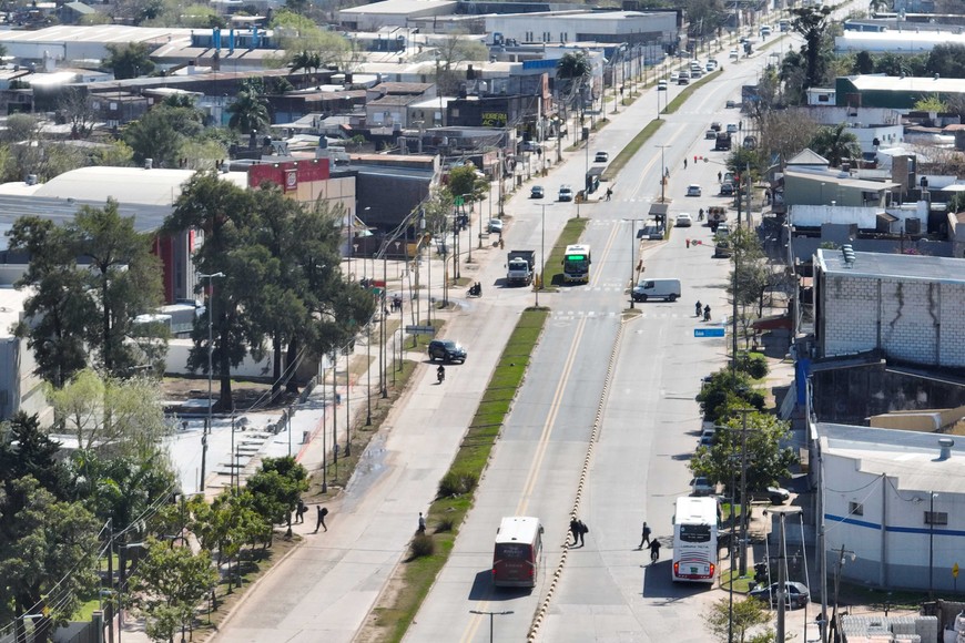 Blas Parera, una de las avenidas más importantes del norte de la ciudad. Foto: Fernando Nicola