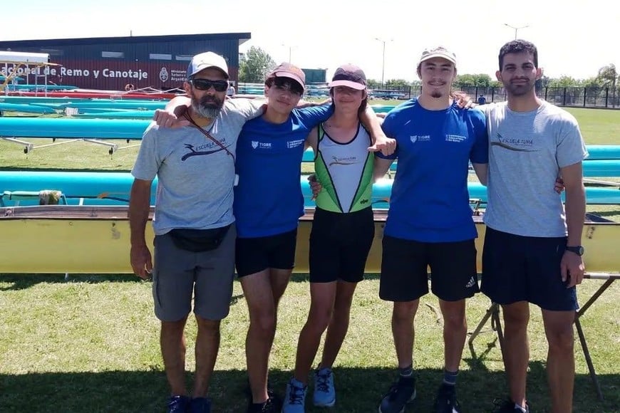 Pablo Sanchís, Joaquín Besonart, Galo Dodorico y Facundo Sánchis. Con trabajo todo es posible.