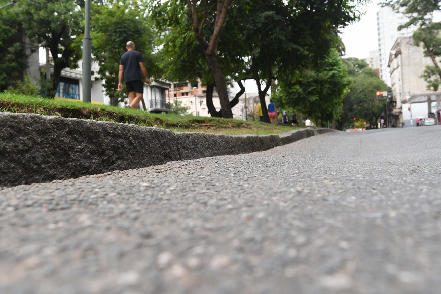 Se le pondría fin a un histórico hundimiento sobre Bv. Gálvez. Foto: Manuel Fabatía