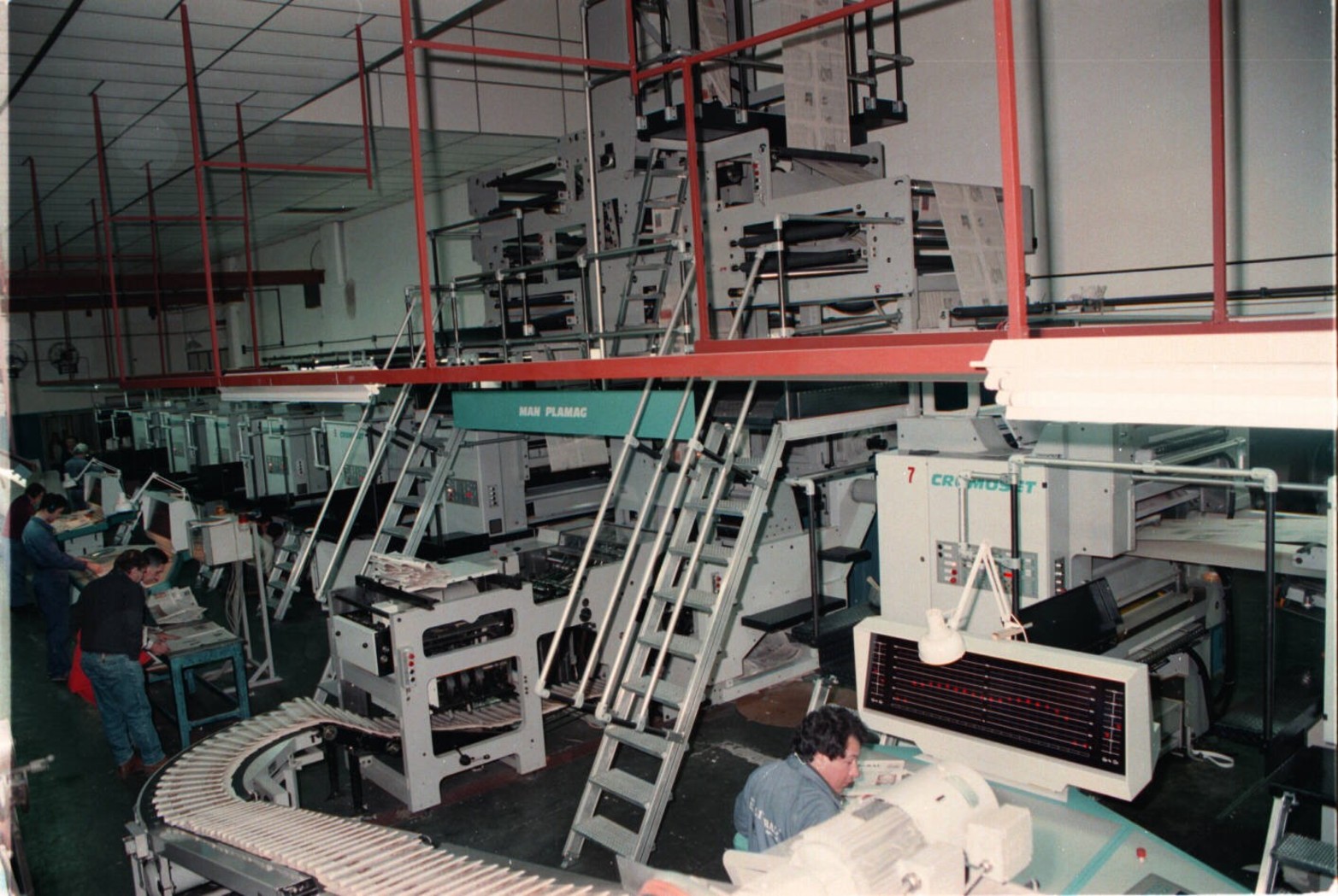 La rotativa de 1994.