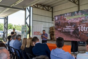 Se trata de acciones vinculadas a la gestión eficiente y moderna de los residuos sólidos urbanos. Crédito: Gobierno de la Provincia