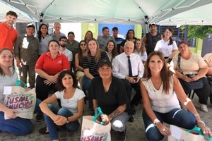 El encuentro se llevó adelante en el Instituto para el Desarrollo Sustentable, y estuvo acompañado por representantes de empresas locales, que contribuyen con el cuidado del ambiente y trabajan de manera articulada con los recicladores urbanos, para potenciar el recupero de materiales en la ciudad.