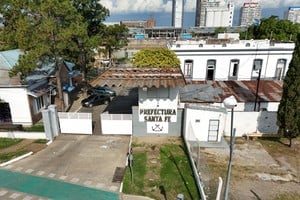 "Mi objetivo será potenciar la prevención, incrementar los controles y sancionar las faltas que se cometan", sostuvo el prefecto Debailleux. Foto: Luis Cetraro