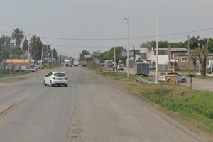 El crimen se produjo cerca de la RN11, en el ingreso al barrio San Sebastián.