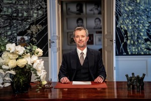 La transmisión se realizó desde el castillo Amalienborg, en Copenhague. Reuters