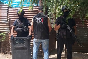 La víctima es oriunda de San Justo y tiene 35 años y se constató que fue alcanzada por dos proyectiles en una de sus piernas.