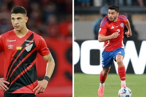 Lucas Esquivel y Gabriel Suazo