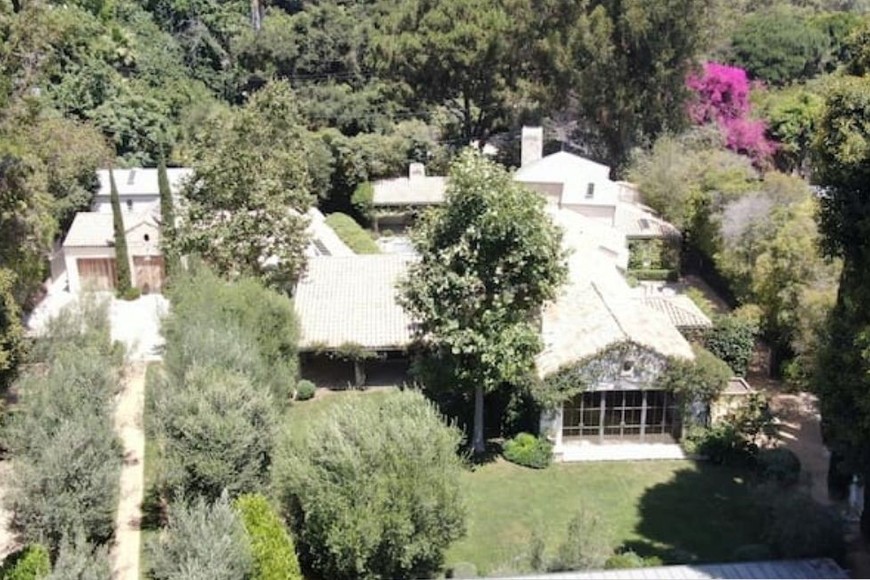 La mansión de Ben Affleck se encuentra en medio del área más afectada por los incendios