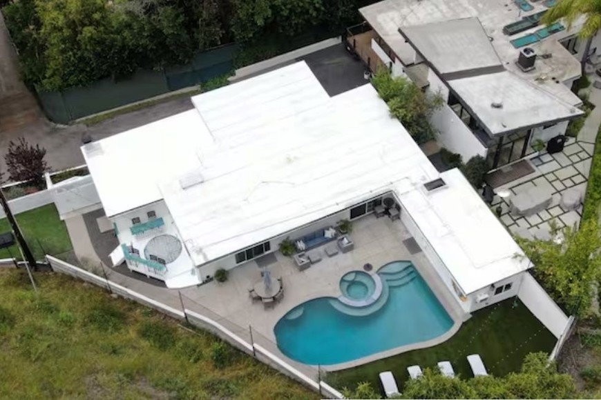 La casa de Martin Short, en medio de los incendios