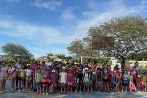 Las actividades son coordinadas por la Escuela N° 502 de la localidad, con el apoyo de la comuna de La Pelada.
Foto: Gentileza