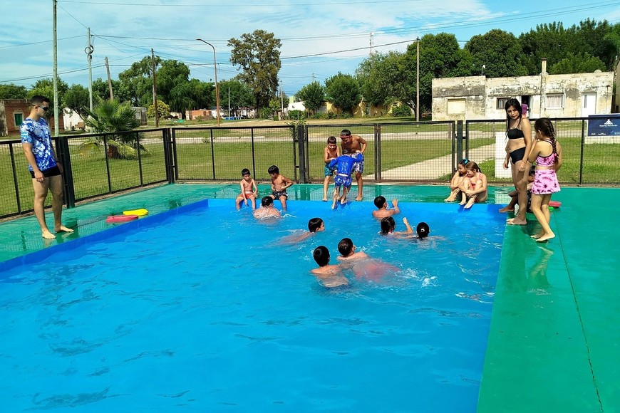 Las actividades son coordinadas por la Escuela N° 502 de la localidad, con el apoyo de la comuna de La Pelada.
Foto: Gentileza