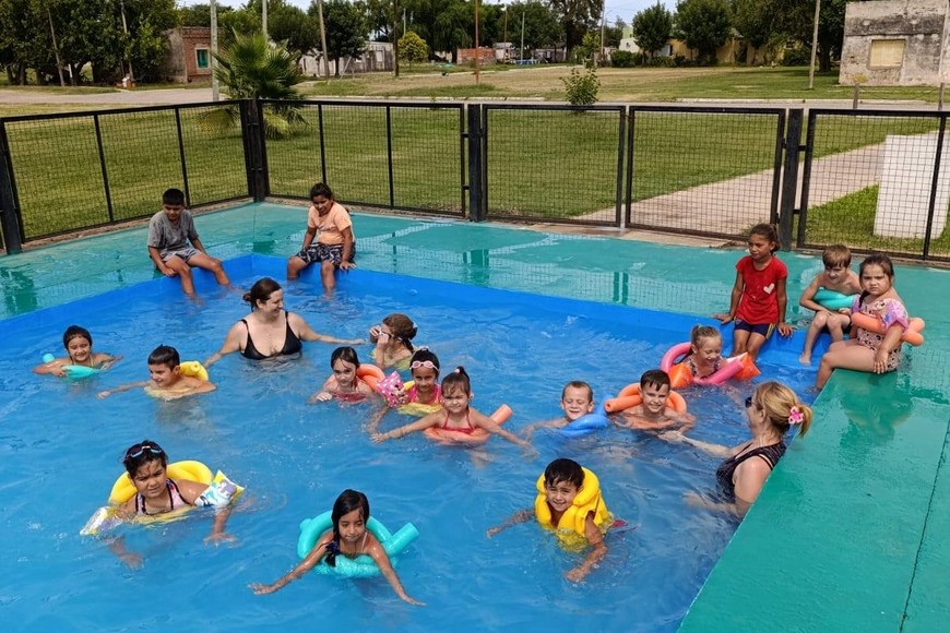 Las actividades son coordinadas por la Escuela N° 502 de la localidad, con el apoyo de la comuna de La Pelada.
Foto: Gentileza