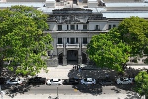 La audiencia imputativa se realizó en los Tribunales santafesinos. Crédito: Fernando Nicola.