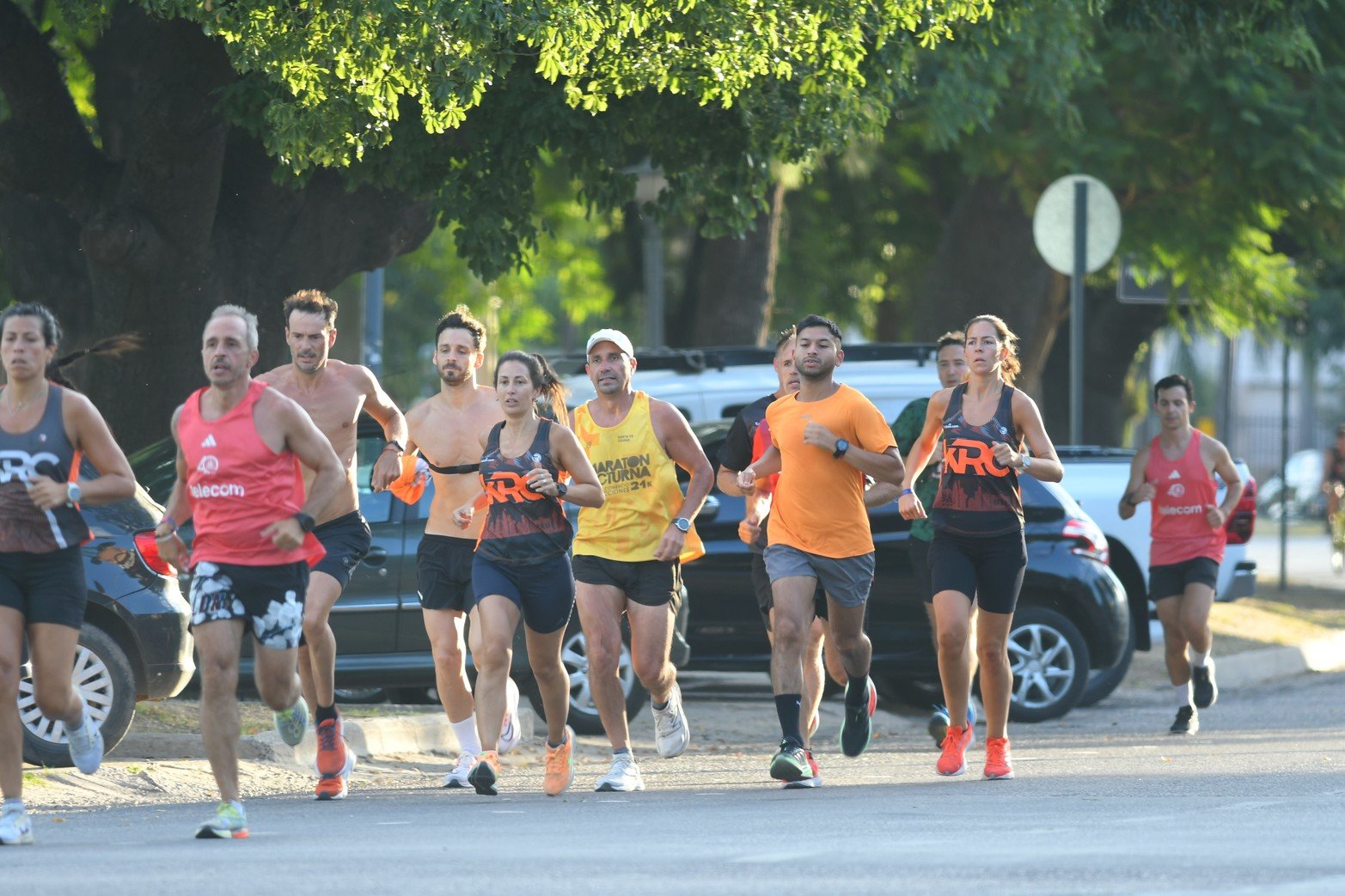 Tarde de la Luna del Lobo en la costanera santafesina