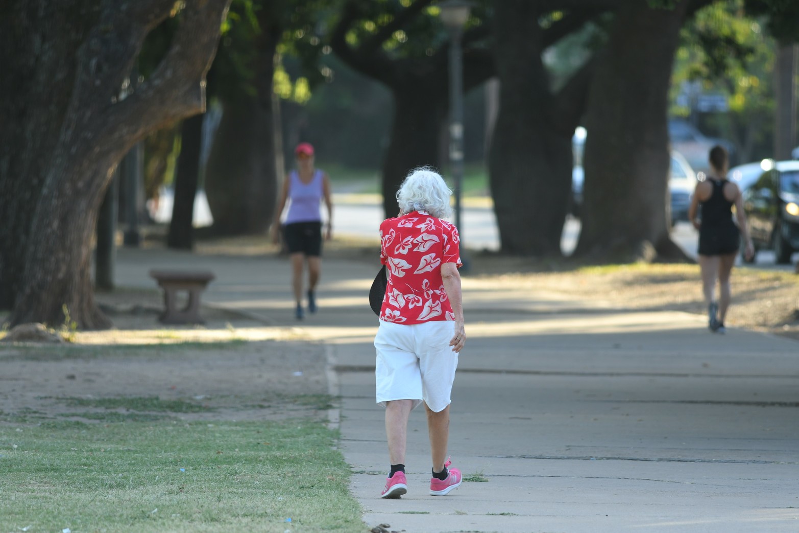 Tarde de la Luna del Lobo en la costanera santafesina