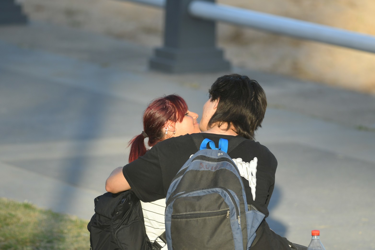 Tarde de la Luna del Lobo en la costanera santafesina
