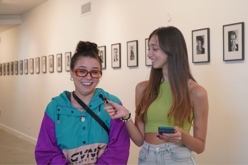 Paula Schneider, periodista de El Litoral, participó de la iniciativa.
