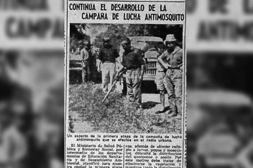 El recorte de El Litoral del verano del '64.