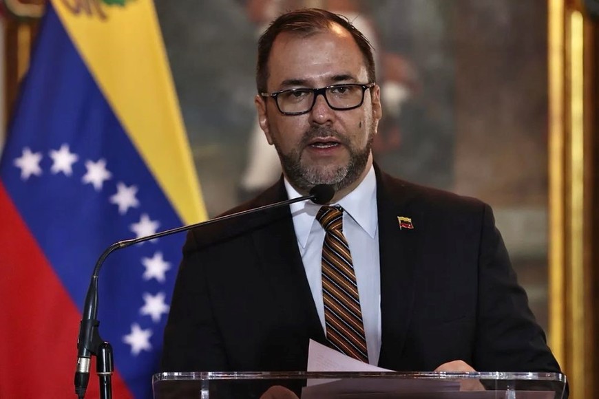 El canciller venezolano, Yván Gil.